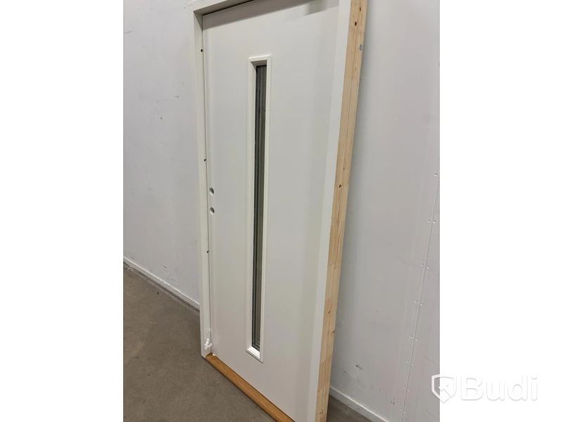 YTTERDÖRR SOLID ELEMENTS VÄXJÖ 9X20 VÄNSTER VIT
