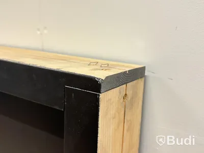 YTTERDÖRR SOLID ELEMENTS VÄXJÖ M10X21 VÄNSTER SVART