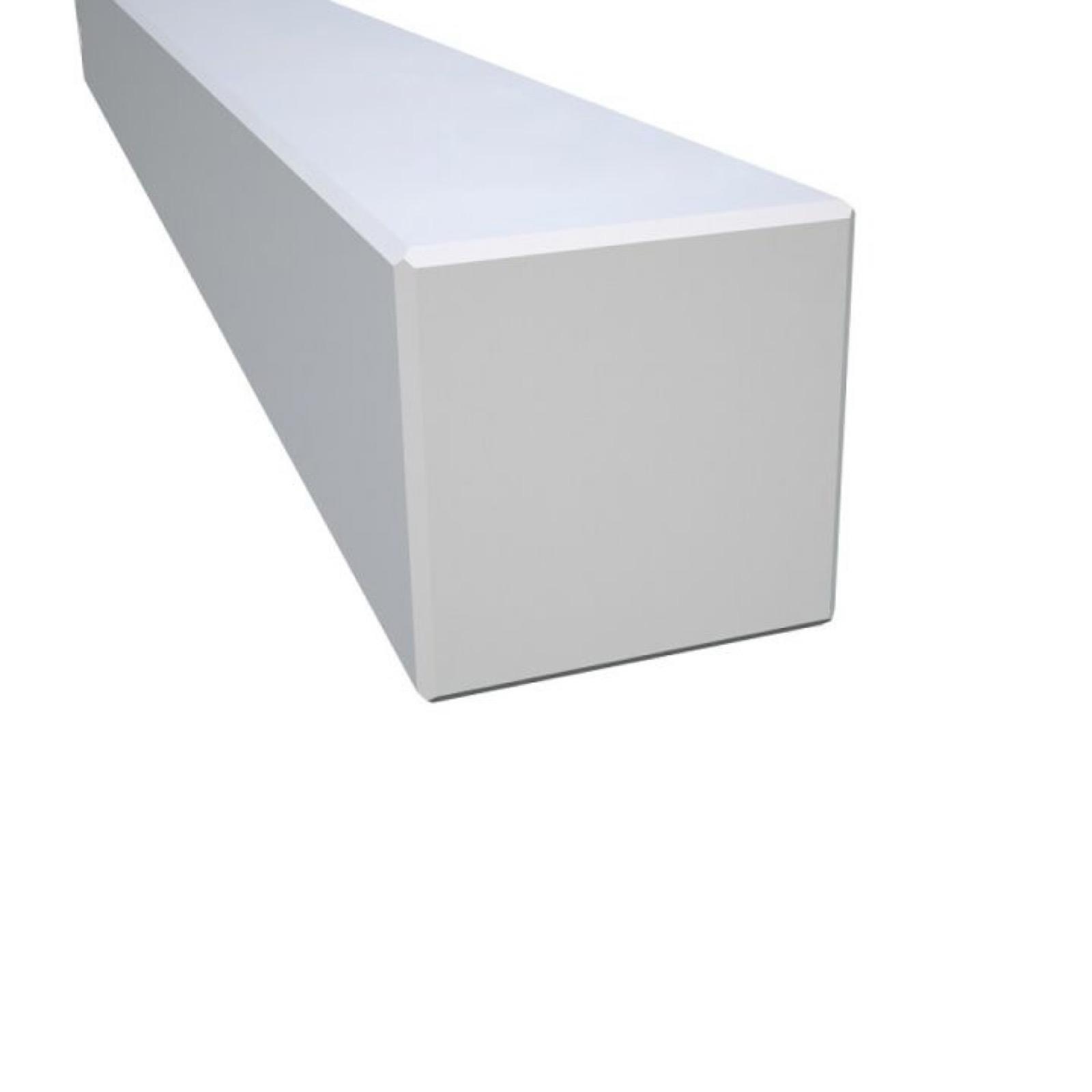 16 st. LIMTRÄSTOLPE PALMAKO VITMÅLAD 7X7X130 CM