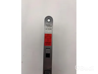 LÅSHUS HABO 69192 MED HAKREGEL MATT KROM