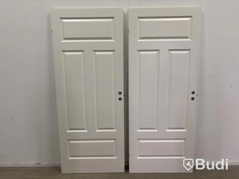 (NEW) 2 pcs. INTERIOR DOORS SOLID ELEMENTS NORGE BASIC 9X21