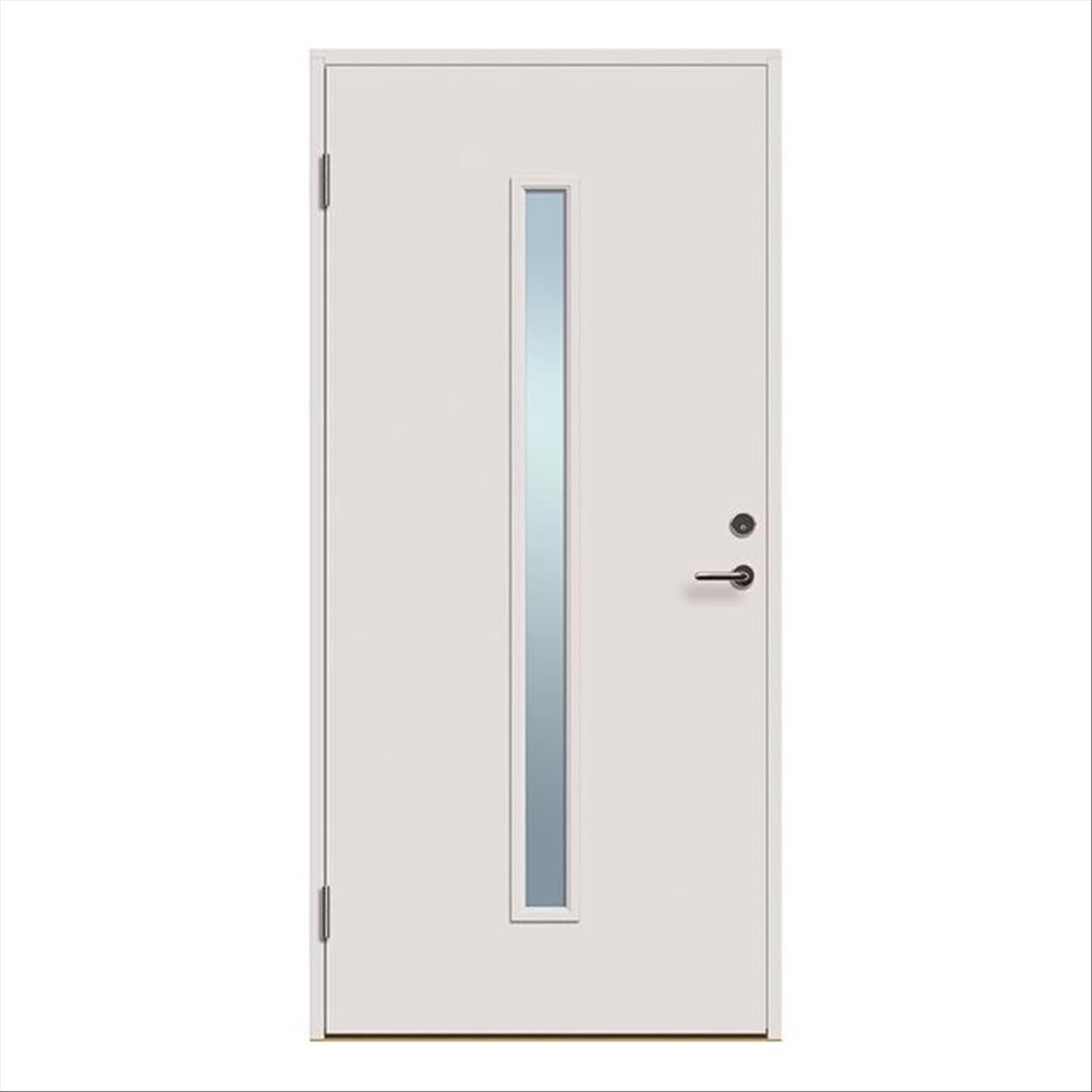 YTTERDÖRR SOLID ELEMENTS ODENSE 9X20 VÄNSTER VIT