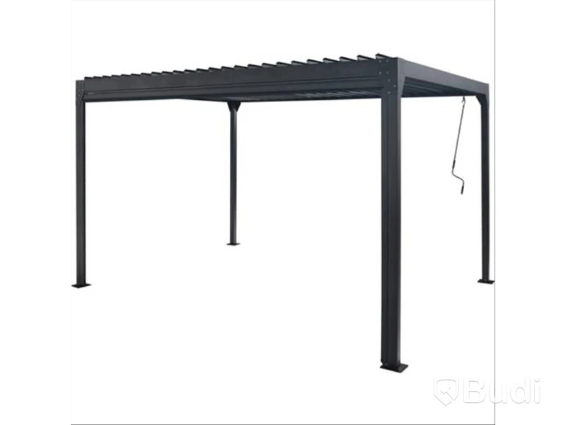 Pergola Sunfun, Alfaro 3x4m inkl. vägg.