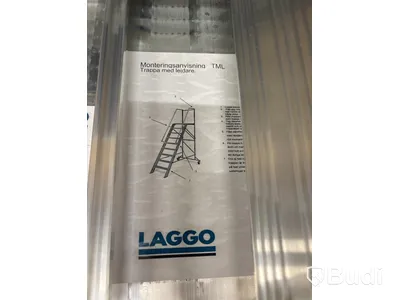 TRAPPA LAGGO MED LEJD 8-STEG 1,6M