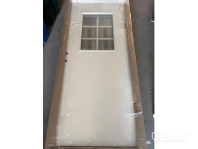 YTTERDÖRR SOLID ELEMENTS LUND 10X21 VIT VÄNSTER