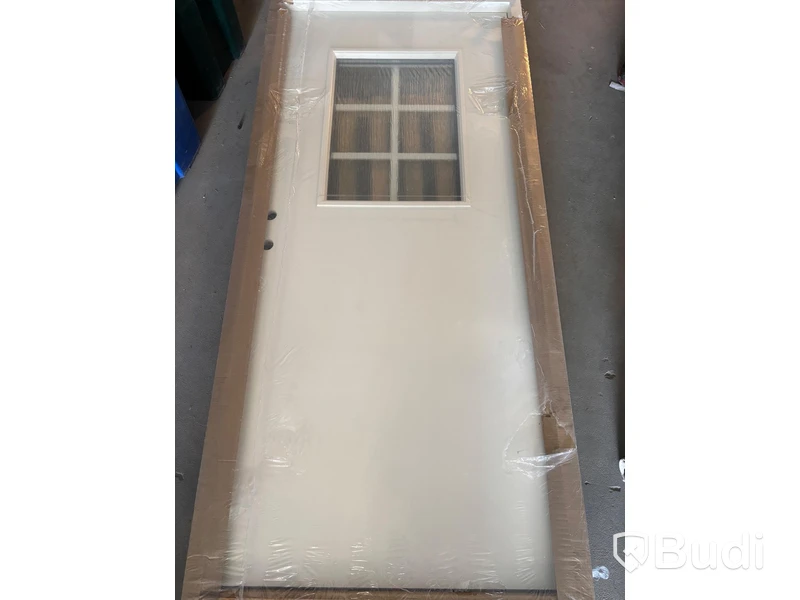 YTTERDÖRR SOLID ELEMENTS LUND 10X21 VIT VÄNSTER