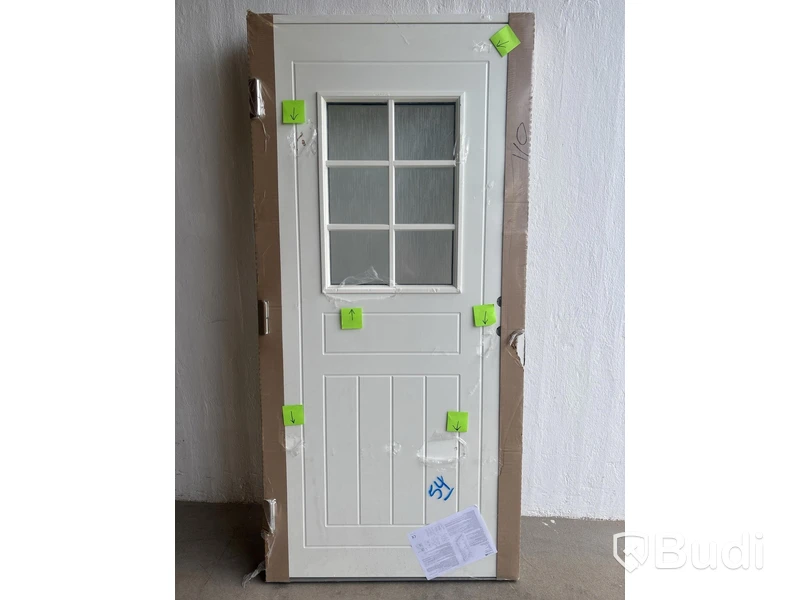 YTTERDÖRR SOLID ELEMENTS LUND 10X21 VIT VÄNSTER