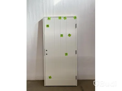 BRAND & LJUDDÖRR SOLID ELEMENTS YSTAD 10X21 VIT - HÖGER