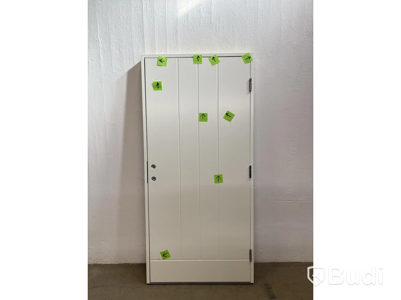 BRAND & LJUDDÖRR SOLID ELEMENTS YSTAD 10X21 VIT - HÖGER