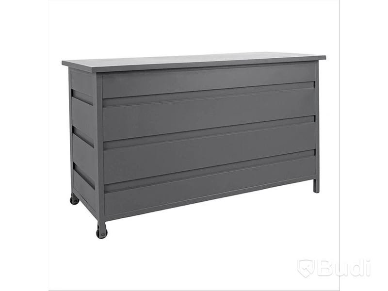 DYNBOX HOUSE NORDIC MARTHA GRÅ 650 L