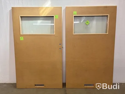 GARAGEPORT VIBOSTUGAN MED GLAS 10° 25X21 MED KARM