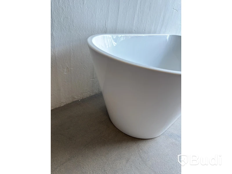 BADKAR RIVA EMMA FRISTÅENDE 160 CM VIT