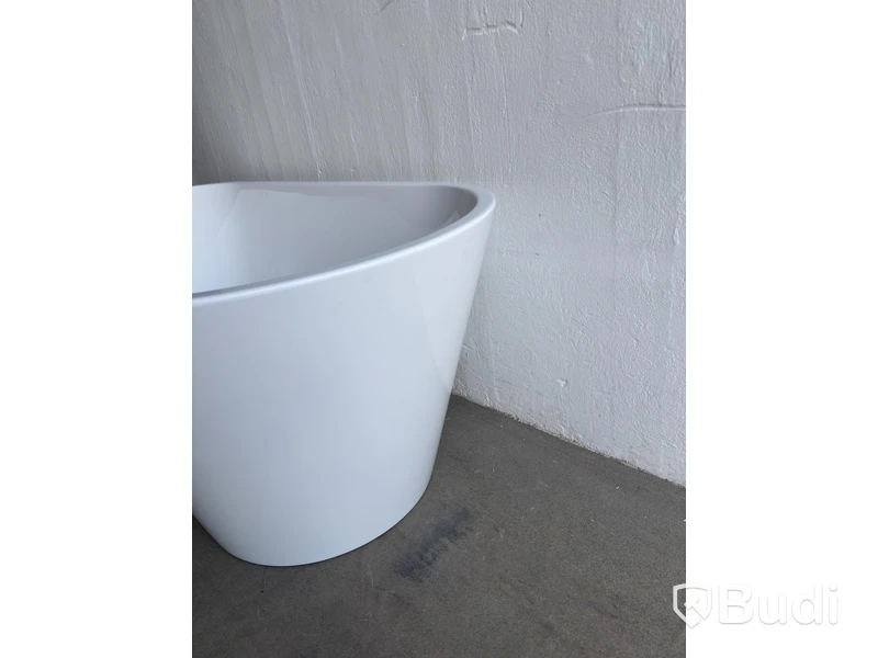 BADKAR RIVA EMMA FRISTÅENDE 160 CM VIT