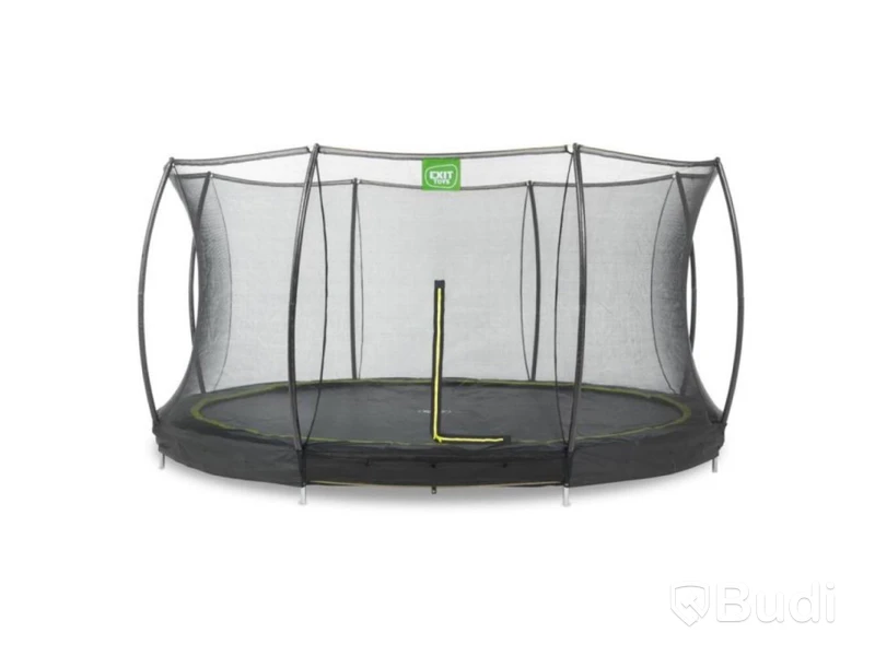STUDSMATTA EXIT TOYS SILHOUETTE INGROUND SKYDDSNÄT Ø427CM SVART