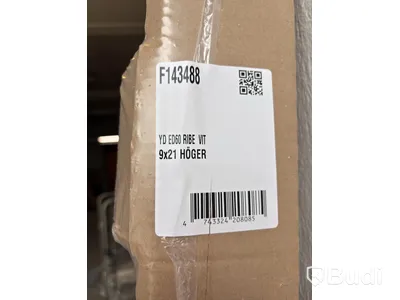 YTTERDÖRR SOLID ELEMENTS RIBE 9X21 HÖGER VIT