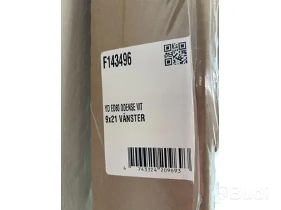 YTTERDÖRR SOLID ELEMENTS ODENSE 9X21 VÄNSTER VIT