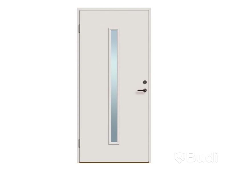 YTTERDÖRR SOLID ELEMENTS ODENSE 9X21 VÄNSTER VIT