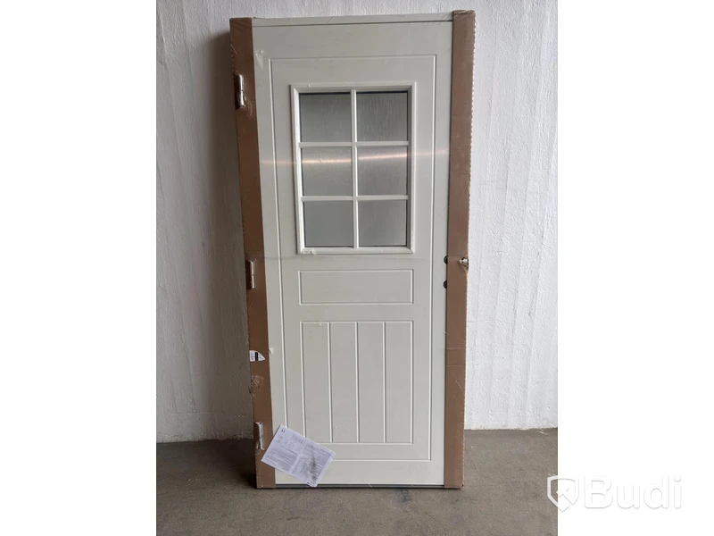 YTTERDÖRR SOLID ELEMENTS LUND VIT 10x21 VÄNSTER