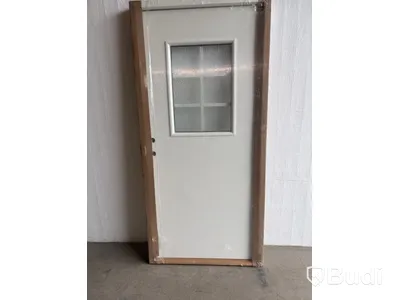 YTTERDÖRR SOLID ELEMENTS LUND VIT 10x21 VÄNSTER