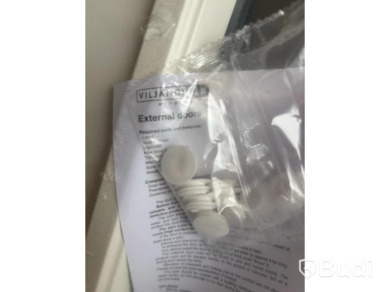 YTTERDÖRR SOLID ELEMENTS VÄXJÖ 10X21 HÖGER VIT