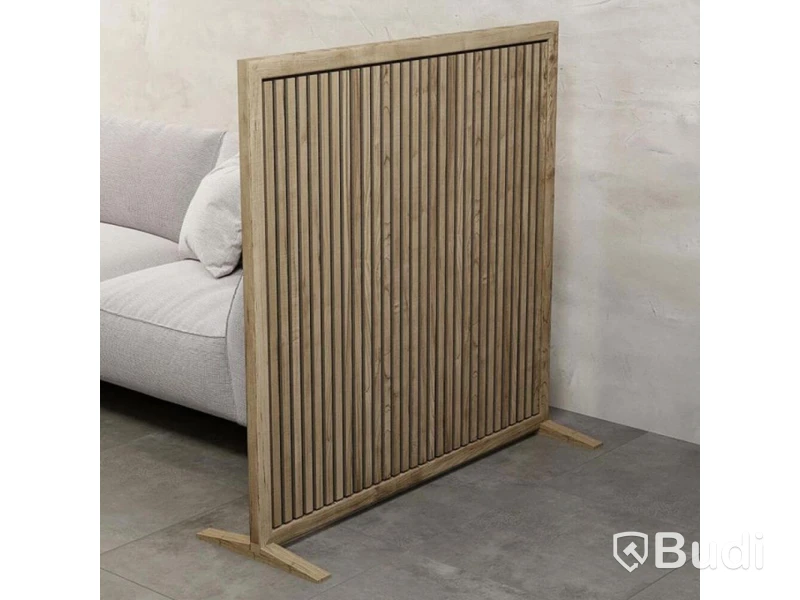 AKUSTIKPANEL PROBAU FRISTÅENDE 130X130X4 CM VALNÖT