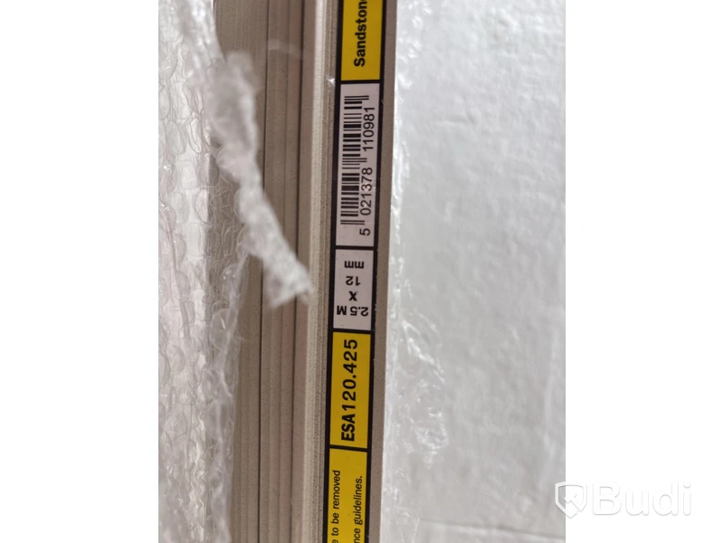 13 st. KAKELLIST TEBO L-PROFIL ALUMINIUM SANDSTEN 12MM 2,5M