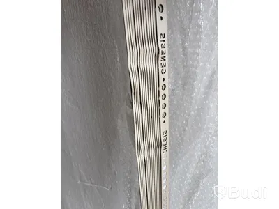 13 st. KAKELLIST TEBO L-PROFIL ALUMINIUM SANDSTEN 12MM 2,5M