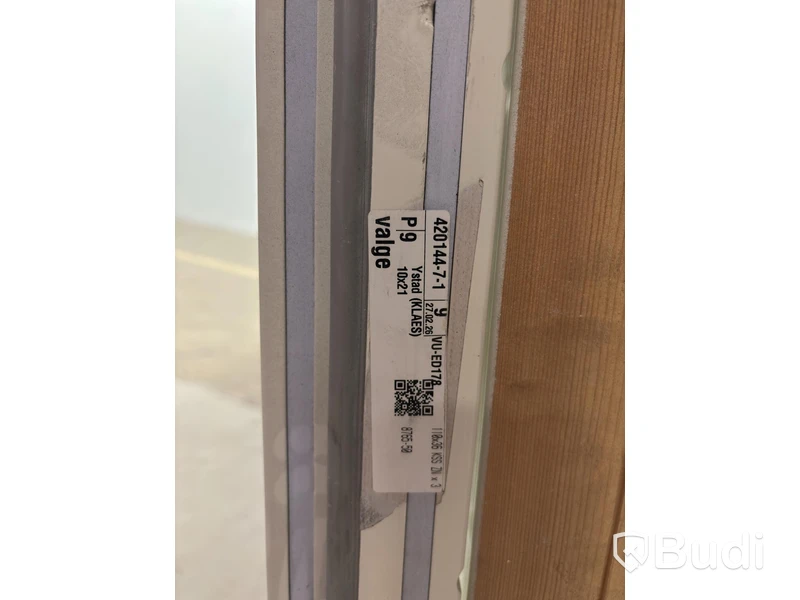 (NEW) EXTERIOR DOOR SOLID ELEMENTS YSTAD 10x21 RIGHT-HUNG WHITE