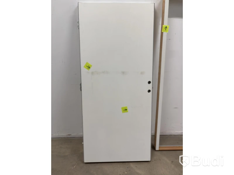 (NEW) EXTERIOR DOOR SOLID ELEMENTS YSTAD 10x21 RIGHT-HUNG WHITE