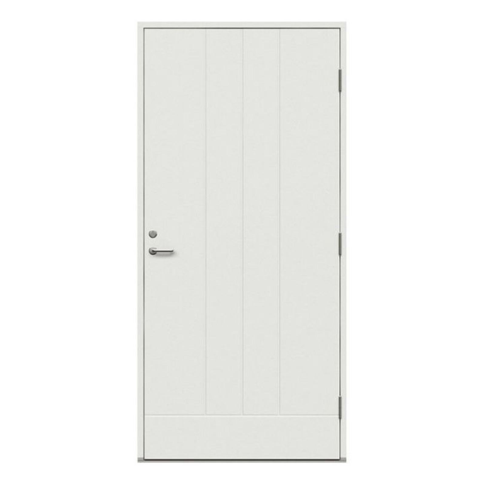 YTTERDÖRR SOLID ELEMENTS YSTAD 10x21 HÖGER VIT