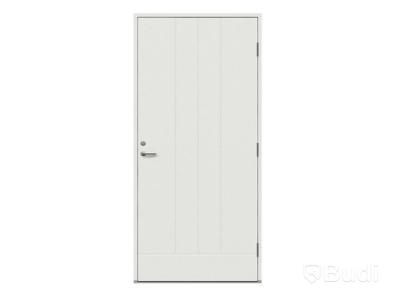(NEW) EXTERIOR DOOR SOLID ELEMENTS YSTAD 10x21 RIGHT-HUNG WHITE