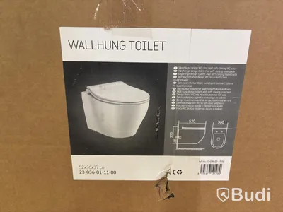 (NEW) CAMARGUE IVÖSJÖN WALL-HUNG TOILET, EXCL. FRAME