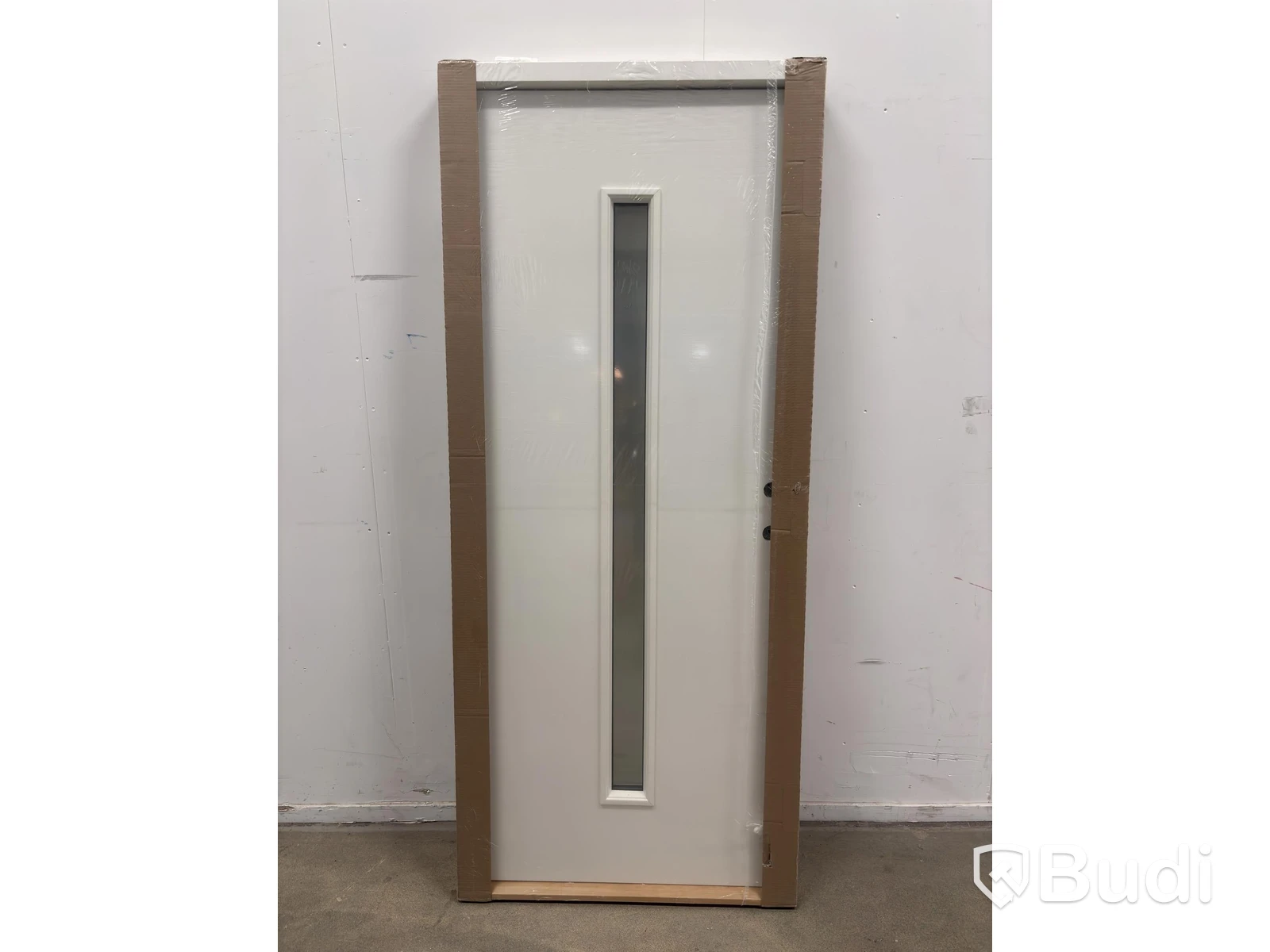 (NEW) SOLID ELEMENTS ODENSE EXTERIOR DOOR 9X21 RIGHT-HAND WHITE