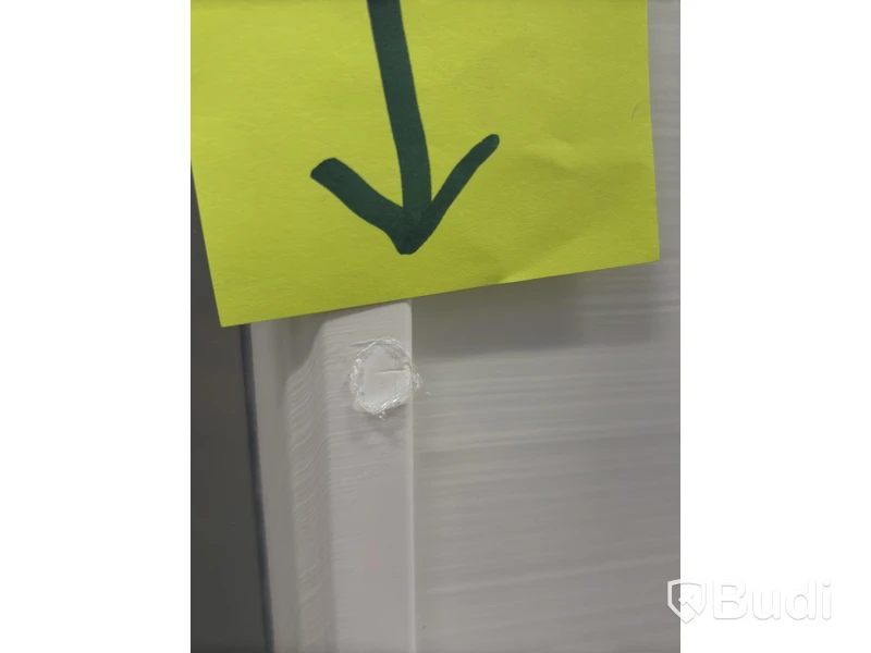 (NEW) SOLID ELEMENTS ODENSE EXTERIOR DOOR 9X21 RIGHT-HAND WHITE