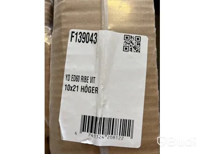 YTTERDÖRR SOLID ELEMENTS RIBE 10X21 HÖGER VIT