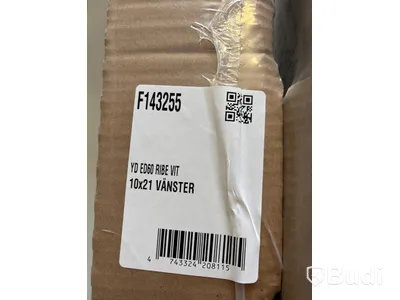 YTTERDÖRR SOLID ELEMENTS RIBE 10X21 VÄNSTER VIT