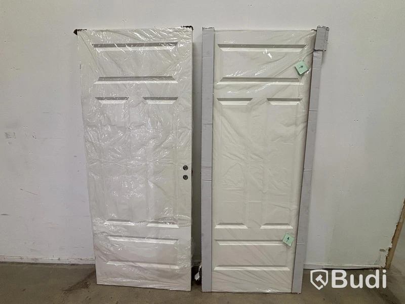 (NEW) 2 pcs. INTERIOR DOORS SOLID ELEMENTS NORGE KOMPAKT 9X21