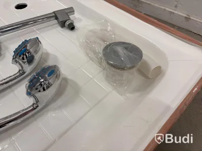Skagen shower tray 90x72, incl. shower hose