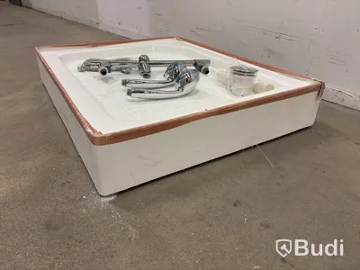Skagen shower tray 90x72, incl. shower hose
