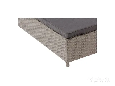 (NEW) SUNFUN VASSE SUN LOUNGER LIGHT GREY