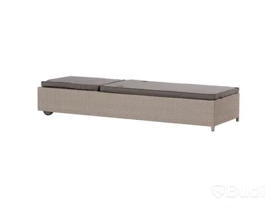 (NEW) SUNFUN VASSE SUN LOUNGER LIGHT GREY