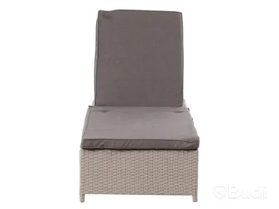 (NEW) SUNFUN VASSE SUN LOUNGER LIGHT GREY