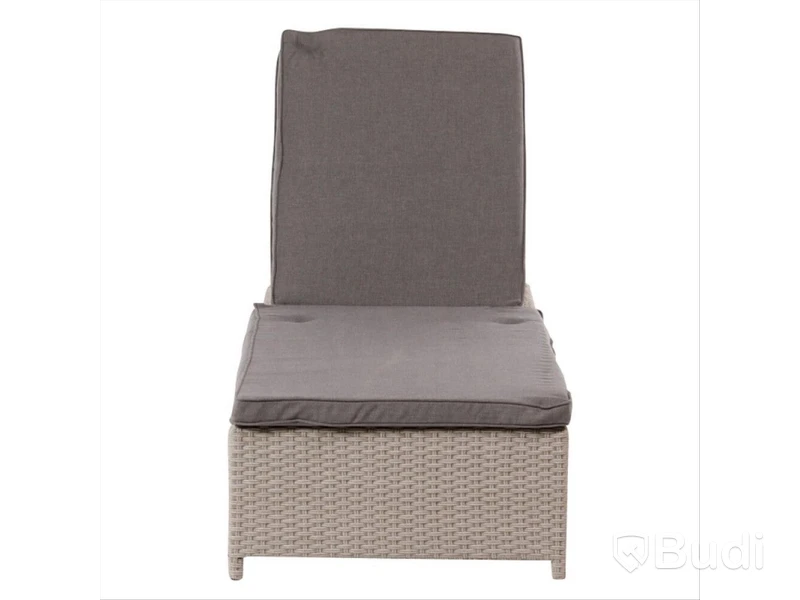 (NEW) SUNFUN VASSE SUN LOUNGER LIGHT GREY