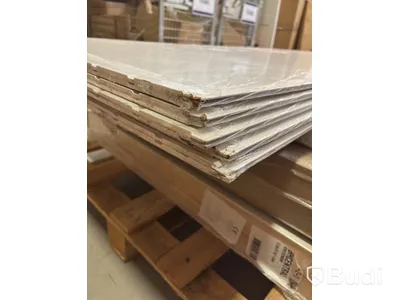 (NEW) 10 pcs. MOELVEN REGINA CLASSIC WHITE PANELS 6X620X2435MM (14.5 M2)