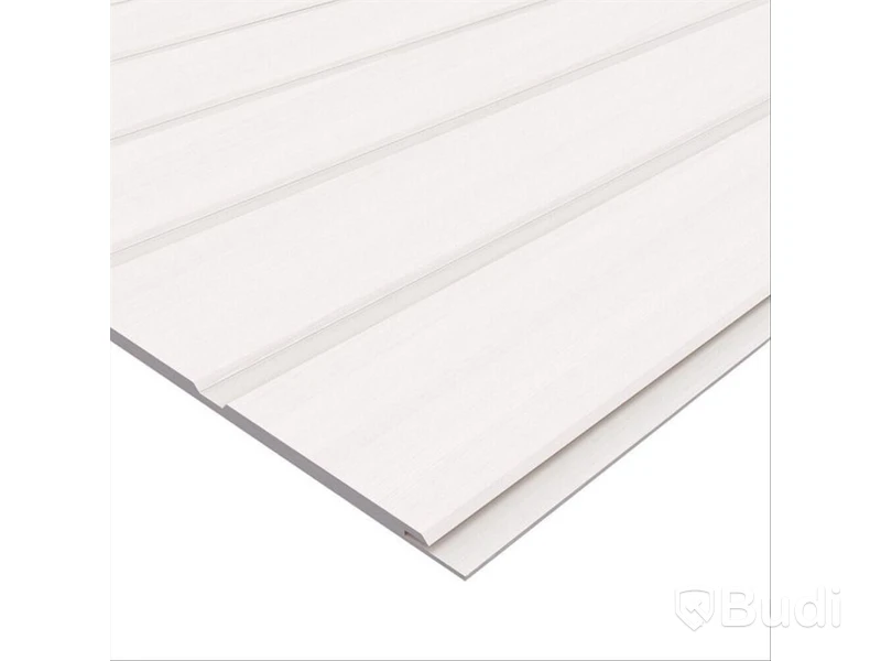 (NEW) 10 pcs. MOELVEN REGINA CLASSIC WHITE PANELS 6X620X2435MM (14.5 M2)