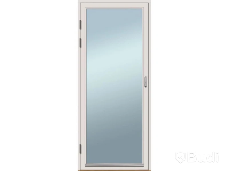 (NEW) SOLID ELEMENTS PATIO DOOR, FULLY GLAZED, TRIPLE-GLAZED, VHED 9X21, LEFT-HUNG