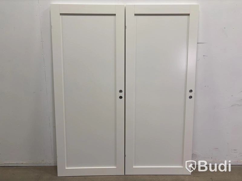 2 INTERIOR DOORS SOLID ELEMENTS TREND KVADRAT 1-PANEL 9X21