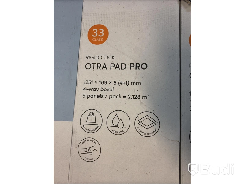 (NEW) VINYL FLOORING PERGO OTRA PAD PRO MODERN COFFEE OAK 17.024M²