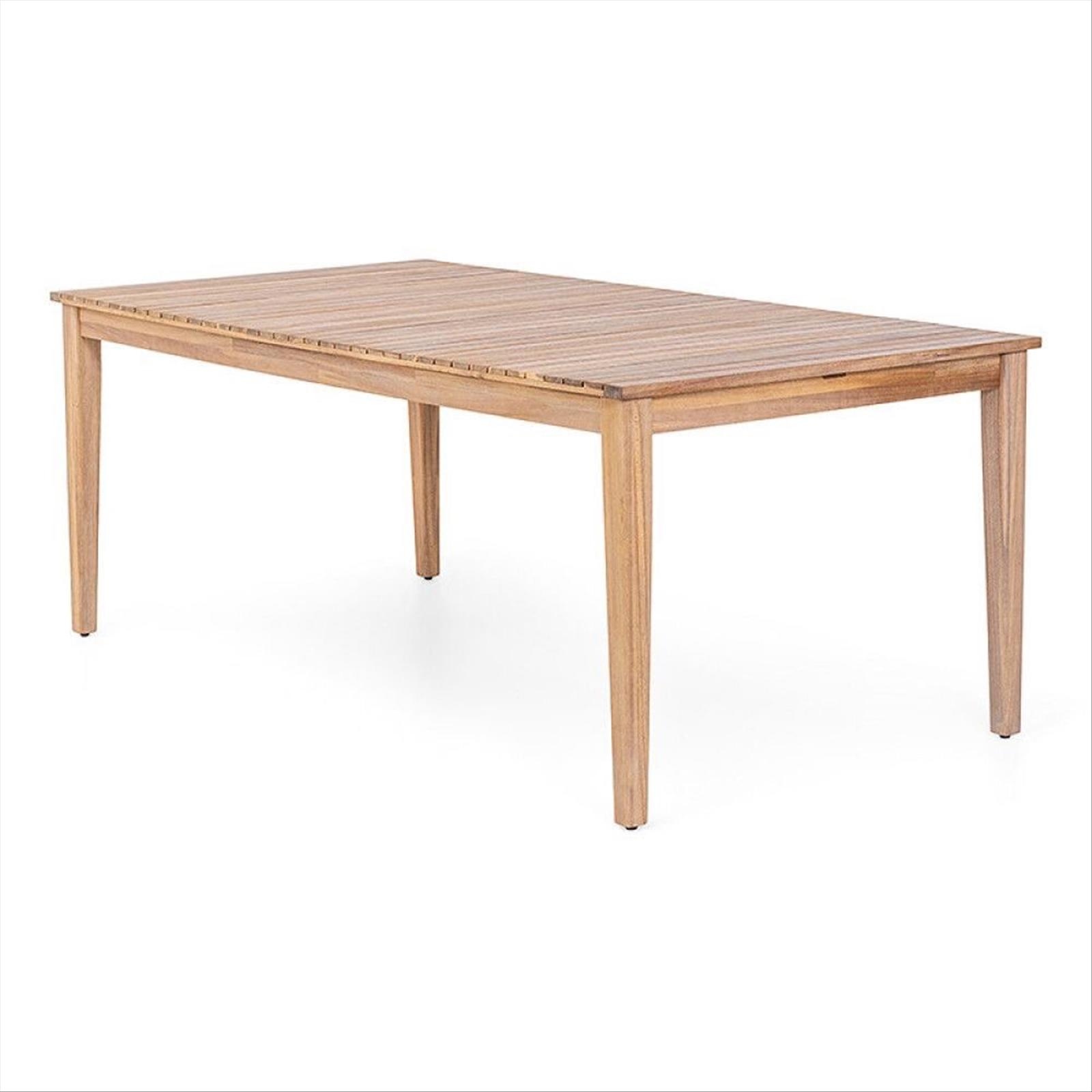 (NEW) SUNFUN INGMARSÖ DINING TABLE, NATURAL ACACIA