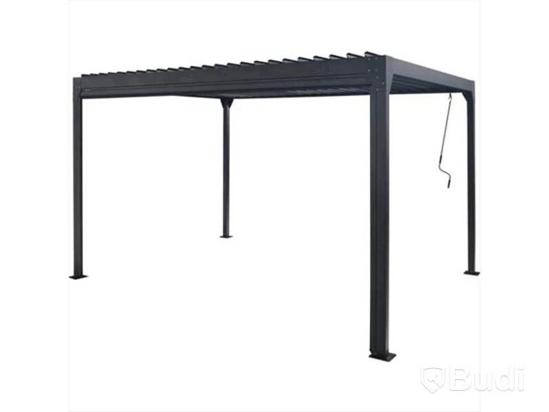 (NEW) Sunfun Pergola, Alfaro 3x4 m incl. 2 walls